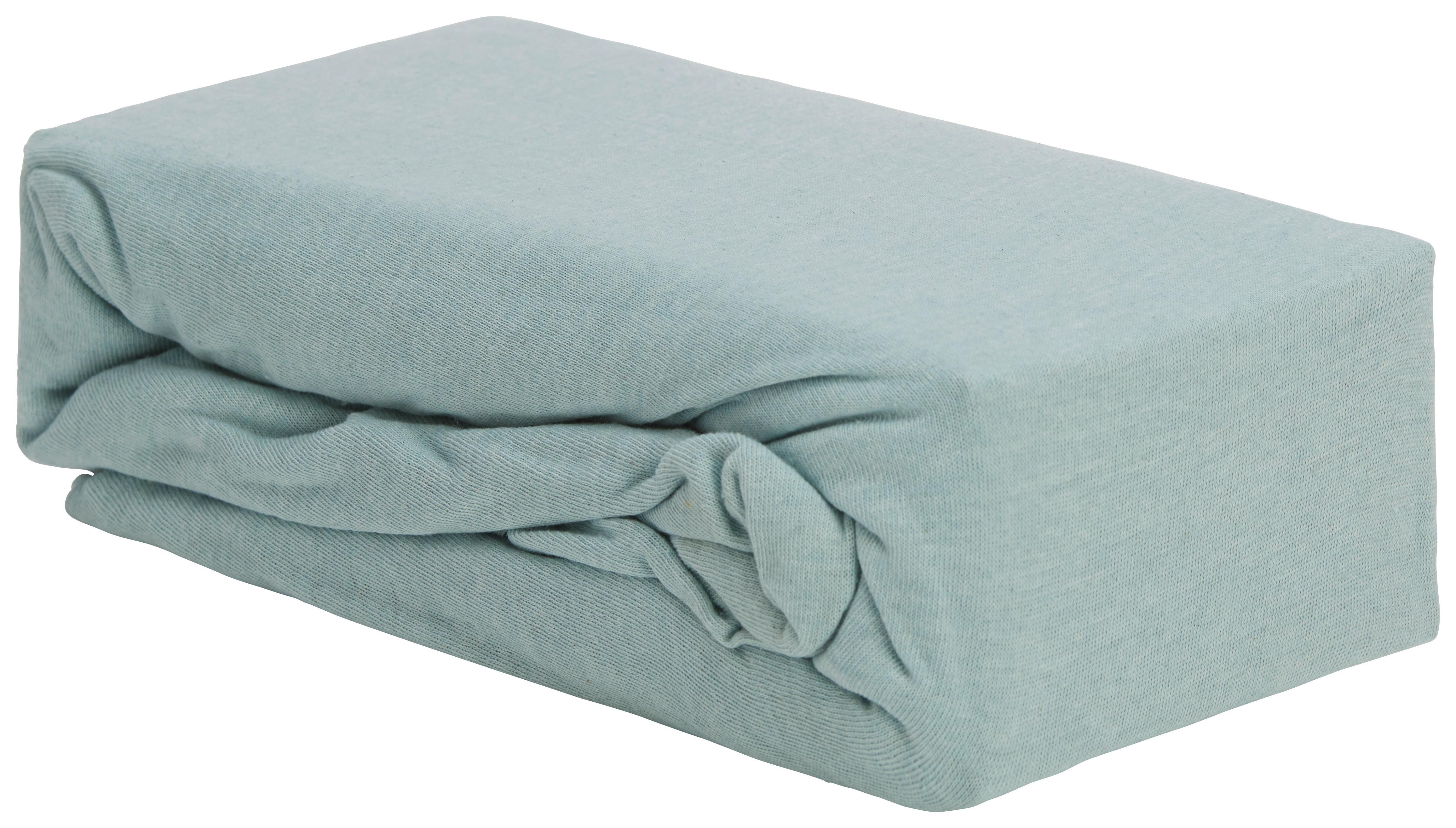 DRA-PÅ-LAKAN LEO - vit/jadegrön, textil (150/200cm) - Modern Living