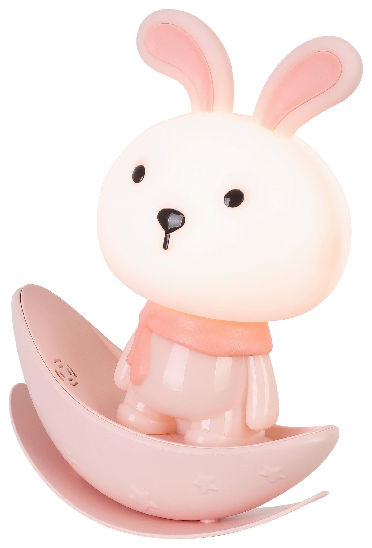 LED-Dekoleuchte Oli in Rosa max. 2,5 Watt - Rosa, Modern, Kunststoff (6/11/15,5cm) - Modern Living