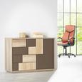 Kommode in Braun/Canyon Grey - Braun/Grau, MODERN, Holz (115/82/45cm) - MÖMAX modern living