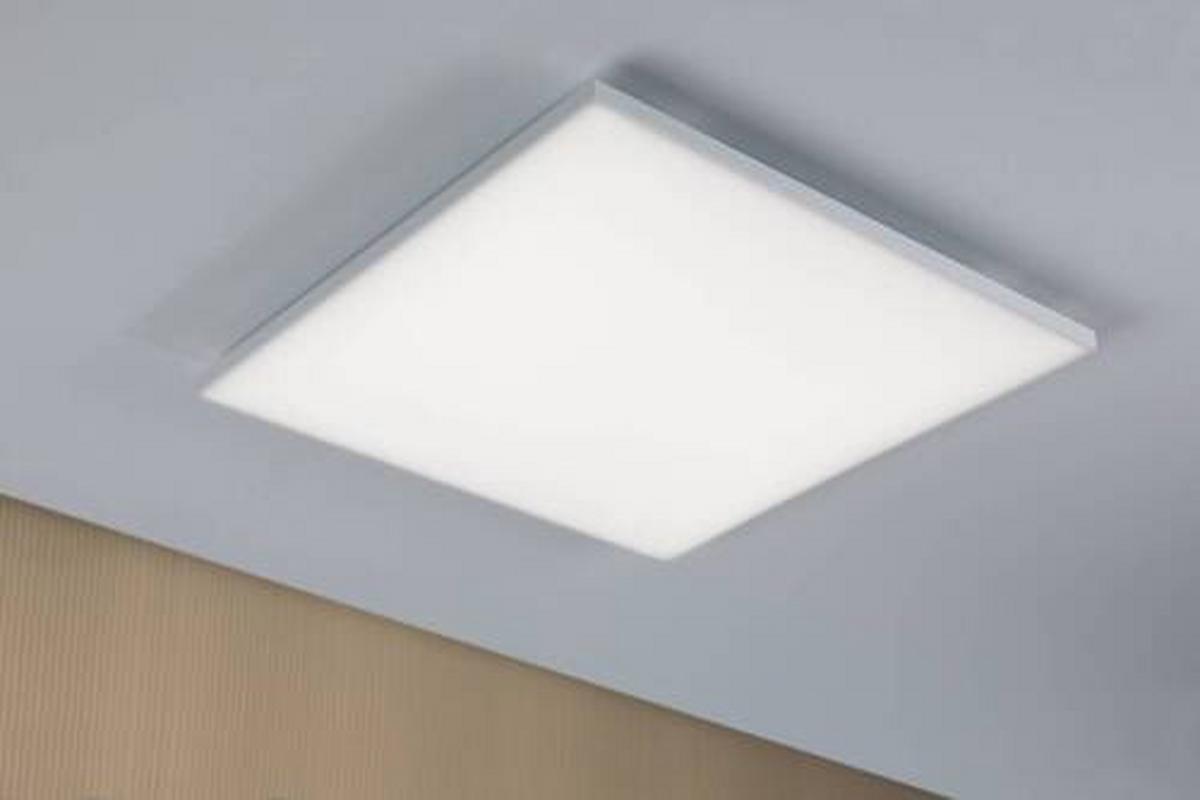 LED-Paneel Velora in Weiß max. 34 Watt - Weiß, Basics, Metall (59,5/5,0/59,5cm) - Paulmann