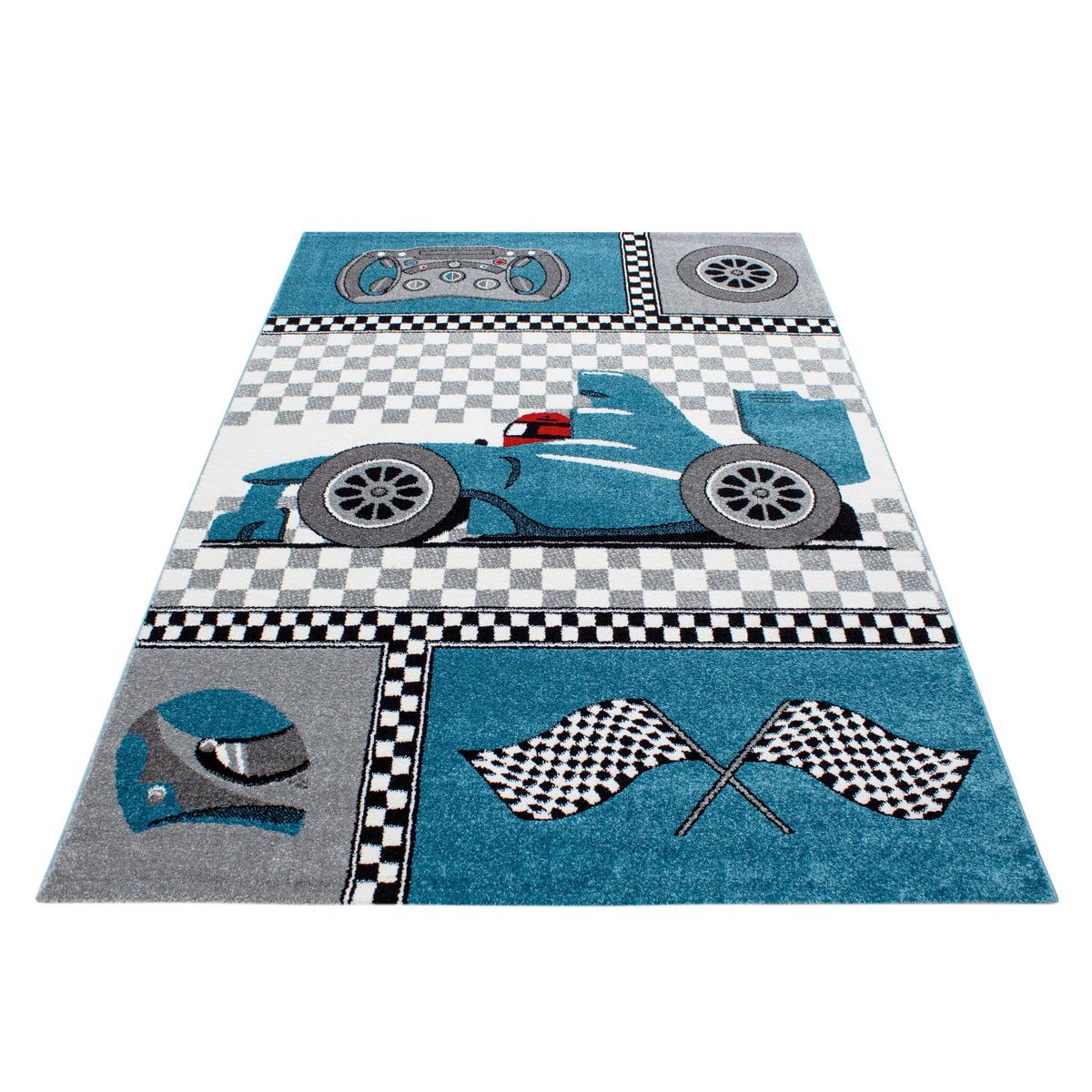 Otroška Preproga Kids, Modra, 200x290cm - modra, Trend, tekstil (200/290cm) - Ben'n'jen