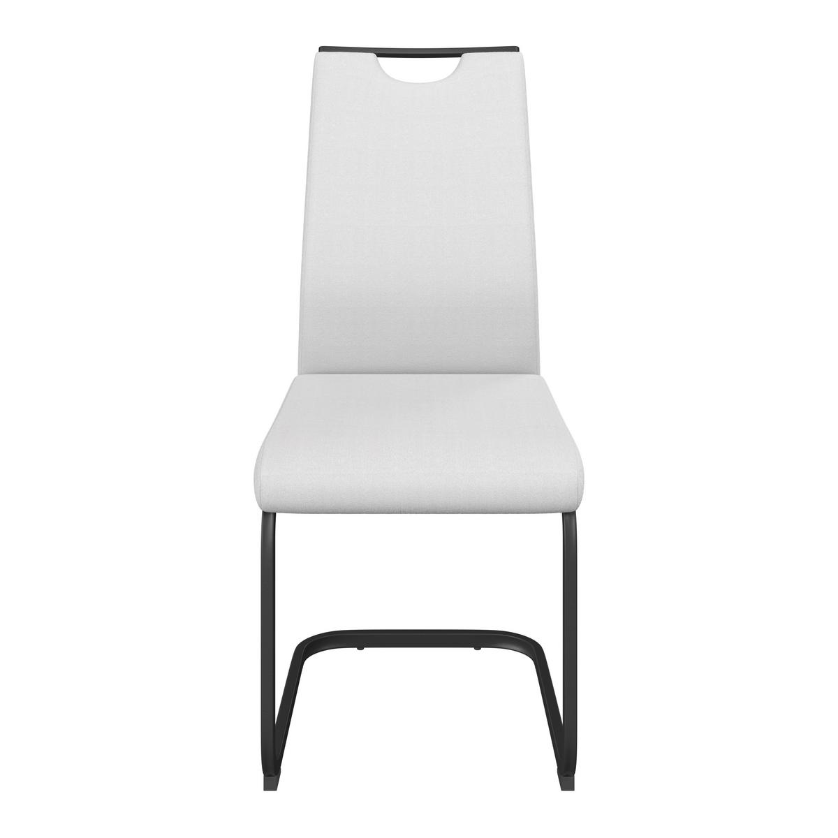 Nihajni Stol Maya - črna/bež, Trend, kovina/tekstil (58/98/43cm)
