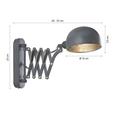 Wandleuchte Matti Grau max. 40 Watt - Grau, LIFESTYLE, Metall (57/5/23cm) - Mömax modern living Wandleuchte Matti Grau max. 40 Watt - Grau, LIFESTYLE, Metall (57/5/23cm) - Mömax modern living