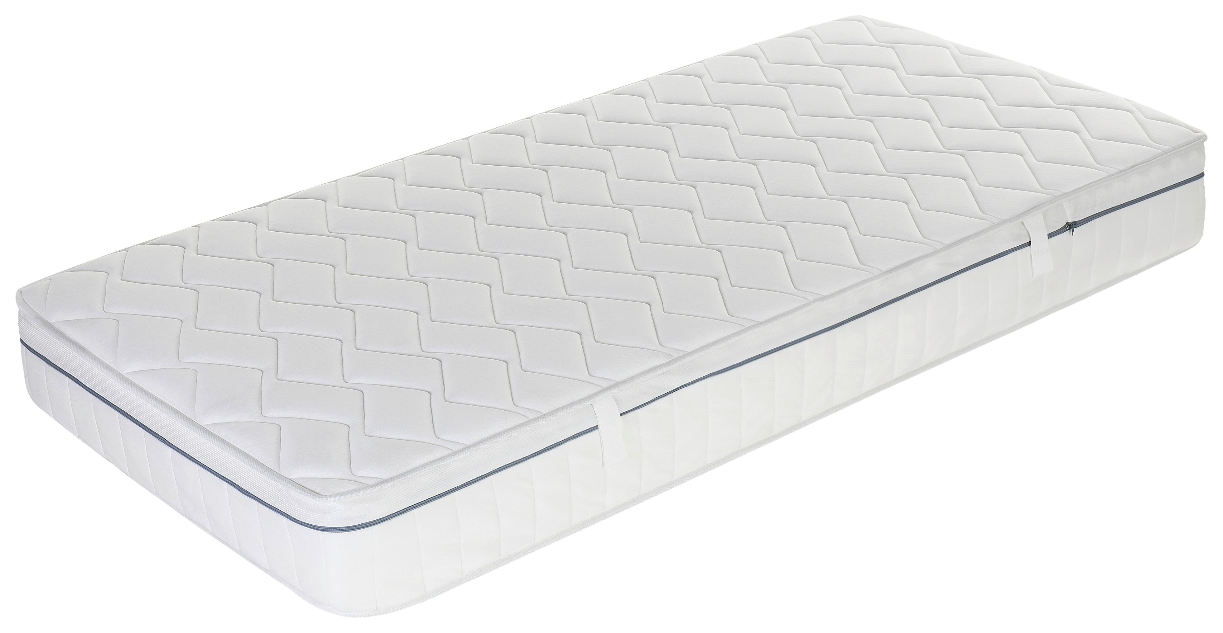 Kaltschaummatratze Air Wave 3D ca. 120x200 cm - Weiß, Basics, Textil (120/200cm) - MID.YOU