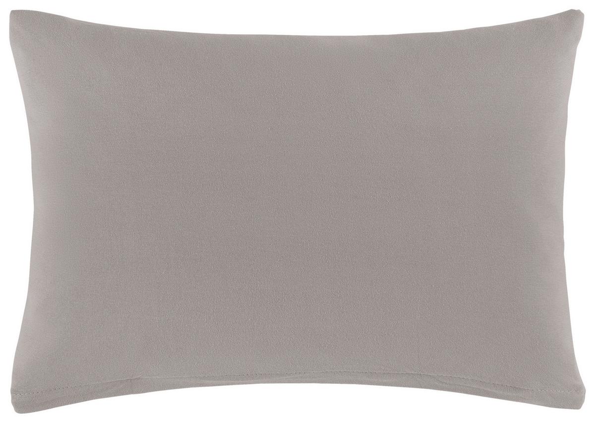 Kissenhüllen-Set Basic Stein ca. 40x60cm, 2er Set - Grau, MODERN, Textil (40/60cm) - Modern Living