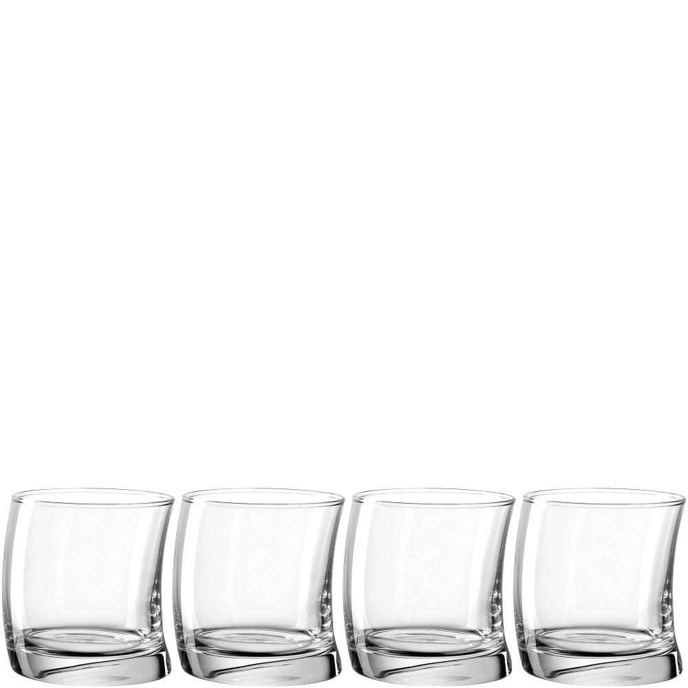 KOMPLET SZKŁA STOŁOWEGO 082299 - przejrzysty, Basics, szkło (8,6/9/8,6cm) - Leonardo