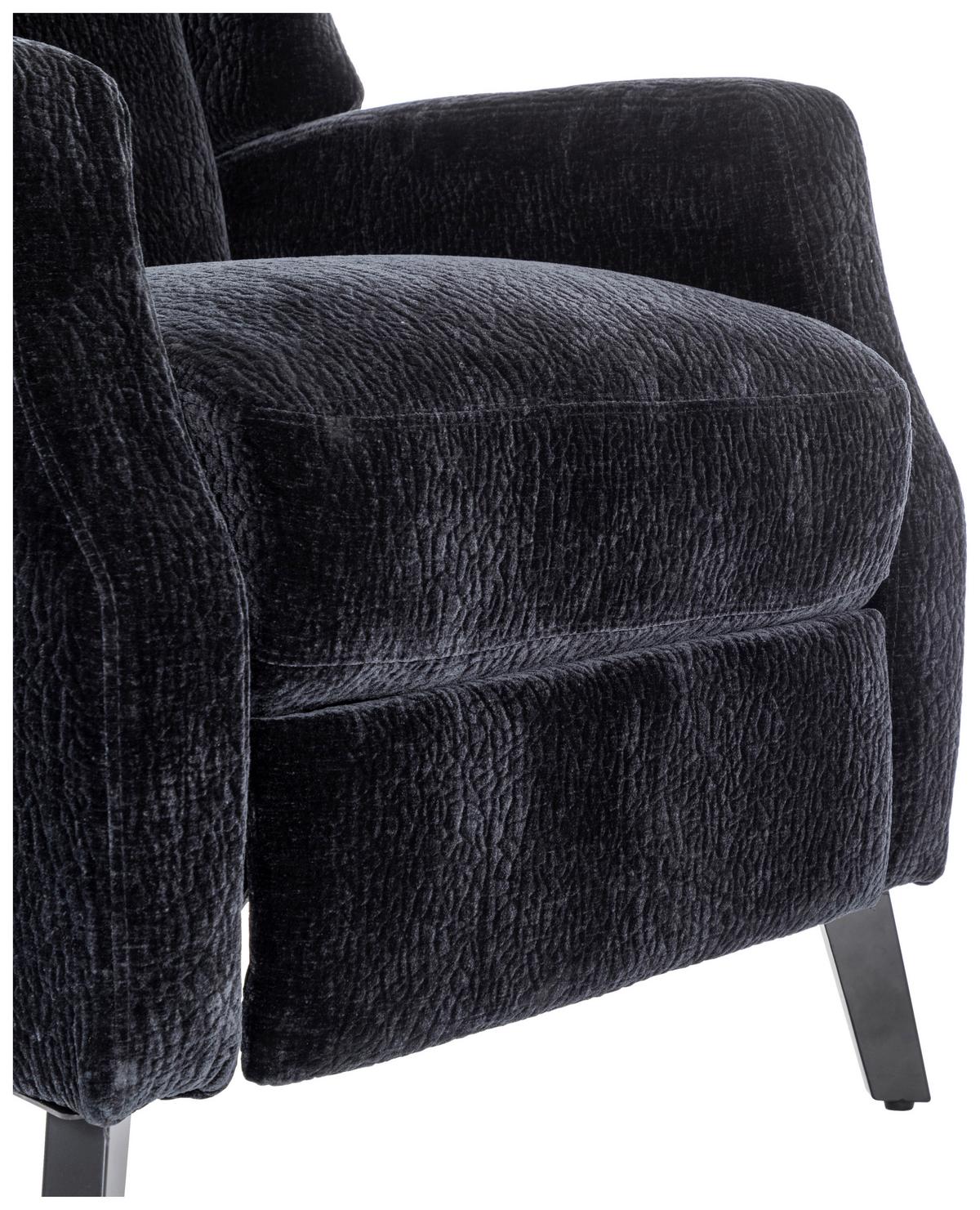 Relaxsessel Cosy Schwarz - Schwarz, MODERN, Holz/Textil (68/104/87cm) - Mömax
