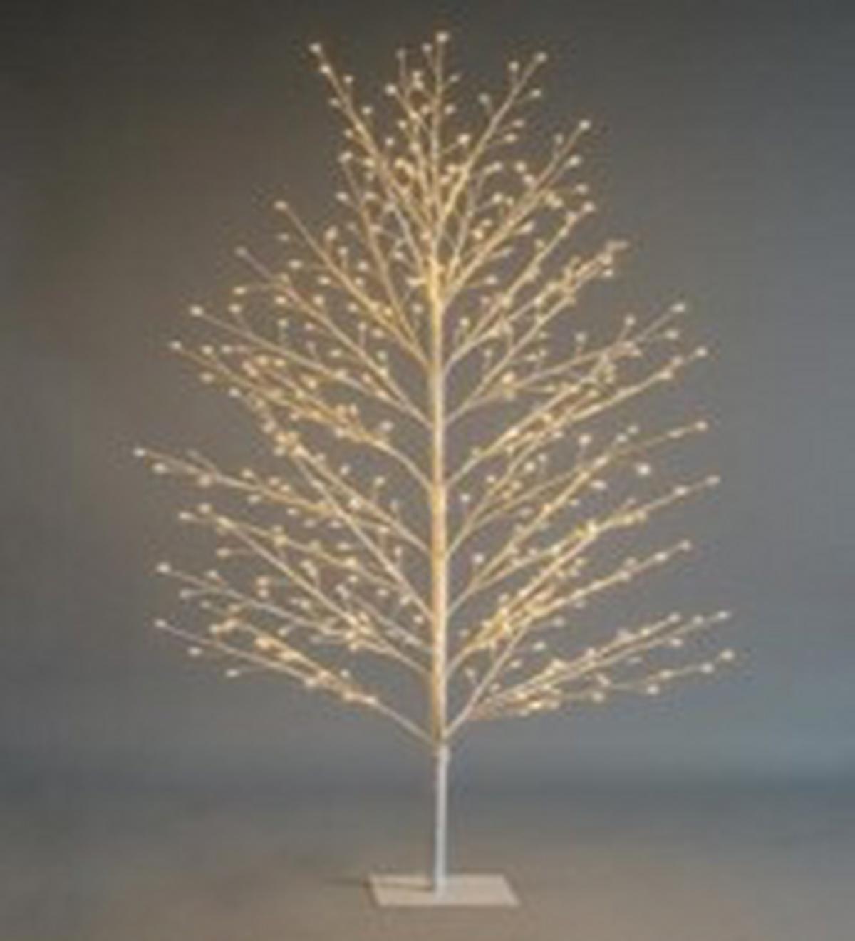 LED-Dekoleuchte Bree Weiss max. 4,5 Watt - Weiss, Design, Kunststoff/Metall (200cm) - Mömax