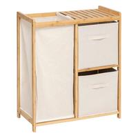 Etajeră Tidy cca. 66x78 cm - bej/culoare natur, Basics, lemn (66/33/78,5cm)