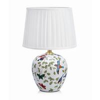 Tischleuchte Mansion max. 60 Watt - Weiß, Basics, Keramik/Textil (31/31/48cm) - Markslöjd