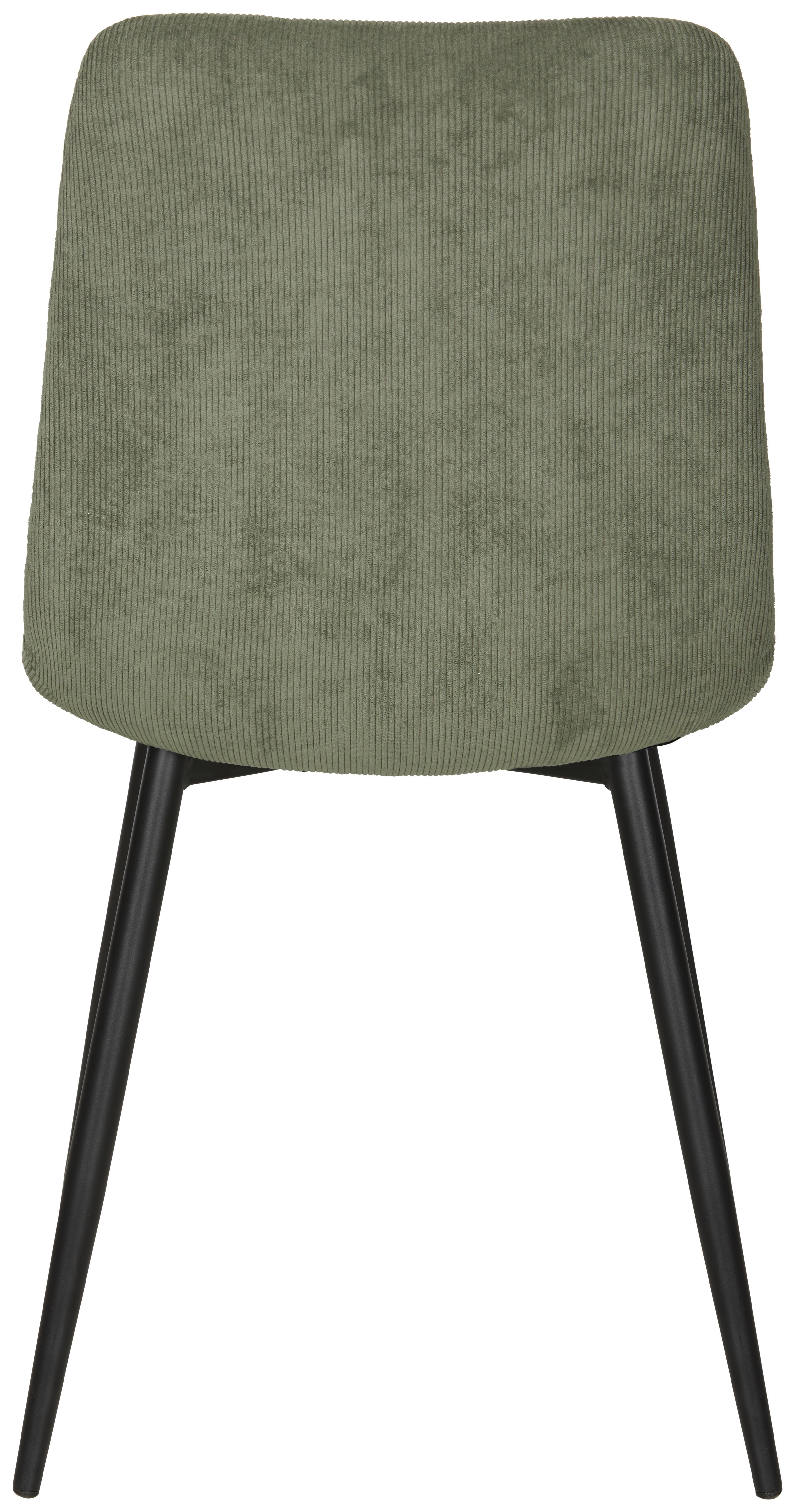 STOL NINO - grön/svart, Modern, metall/trä (45/88/54,5cm) - Mömax