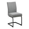SVIKTSTOL NELIA - grå/svart, Modern, metall/trä (45/95/60cm) - Bessagi Home