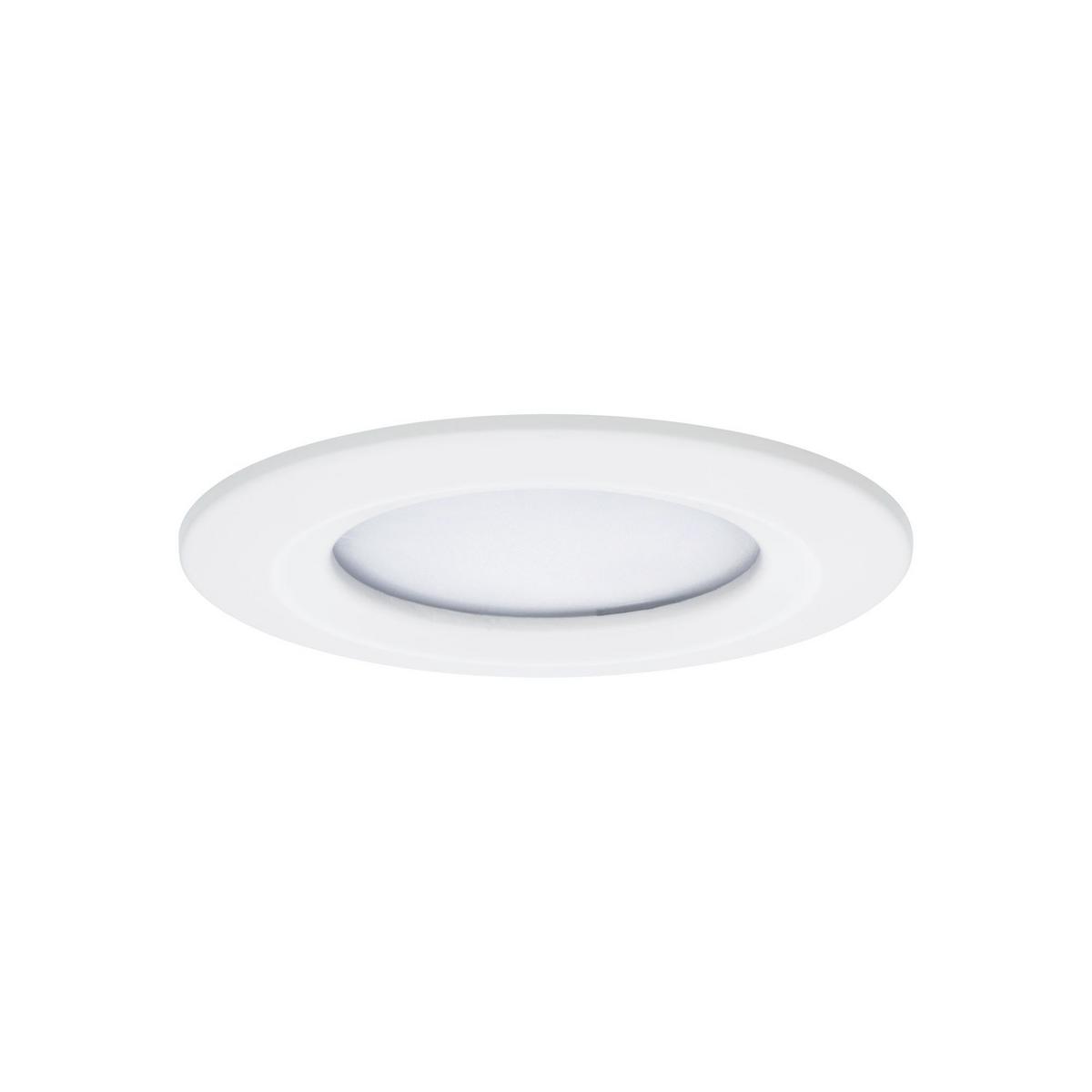 LED-Deckenleuchte Nova max. 3x 6,5 Watt, 3-teilig - Alufarben/Weiß, Basics, Metall (7.8cm) - Paulmann
