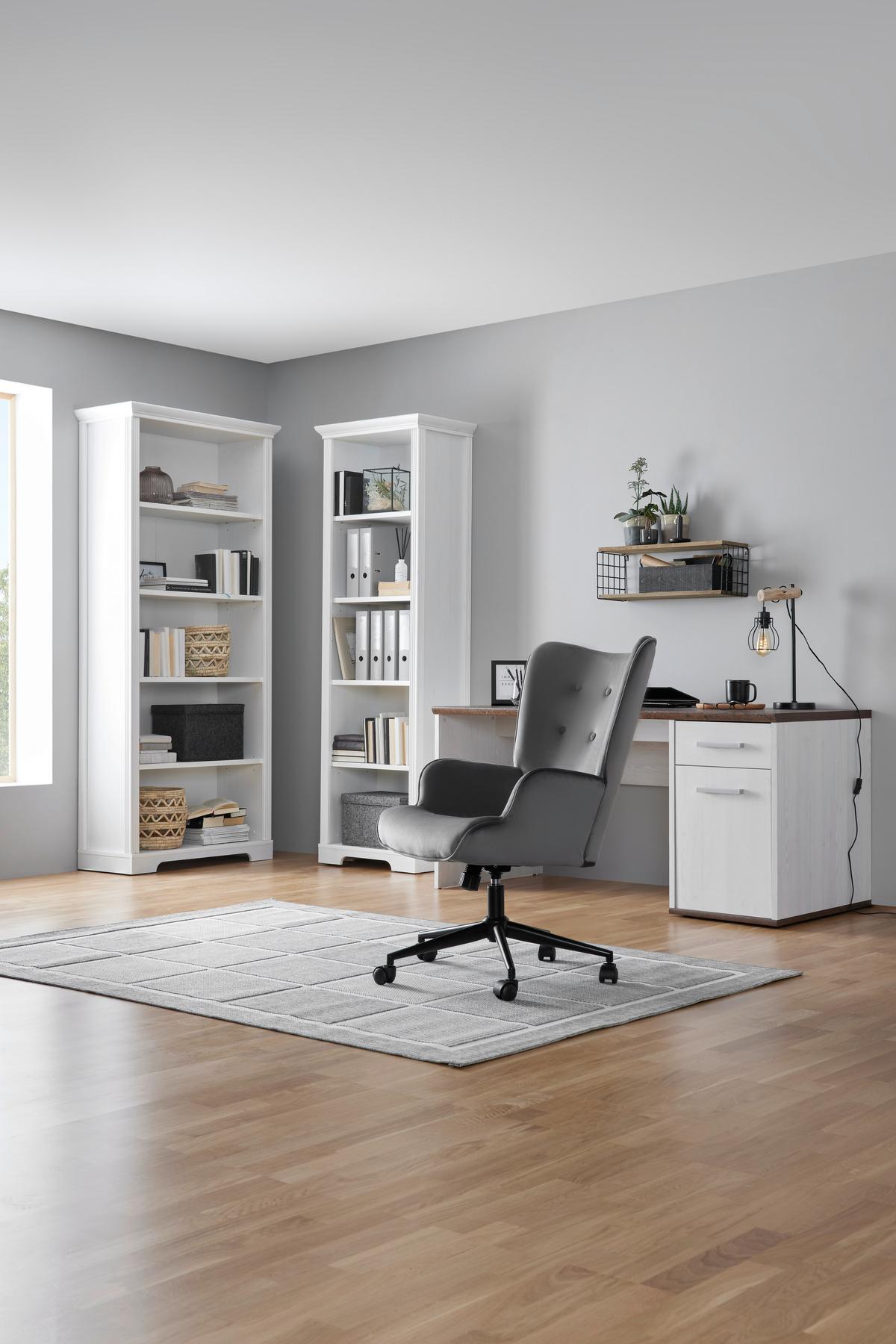 Regal in Pinienfarben - Pinienfarben, Romantik / Landhaus (65/204/41cm) - Zandiara