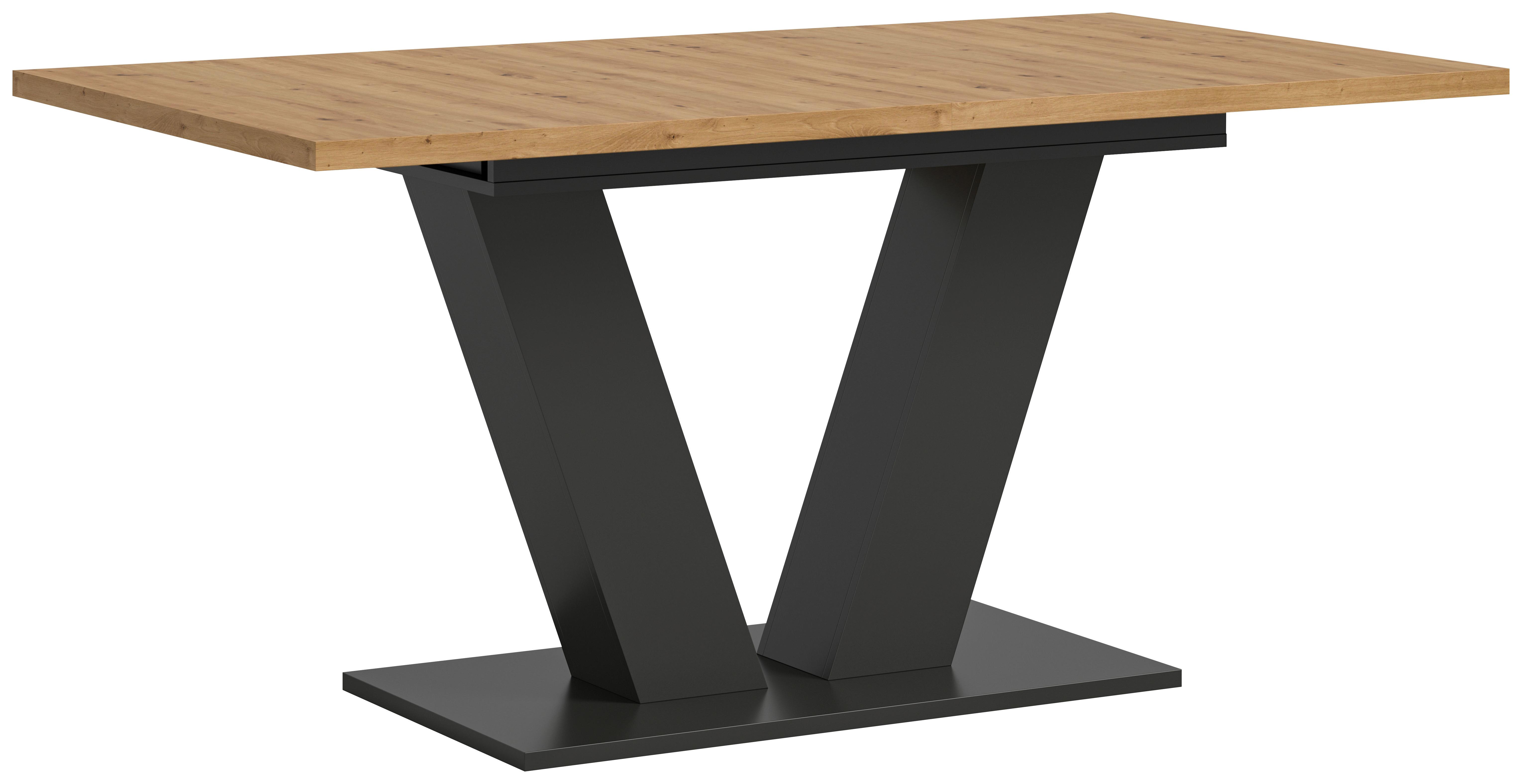 Raztegljiva Miza Marlon V 150 Az, Siva - Trend, leseni material (150-190/90/75cm)