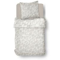 Posteljina Andrea 140x200/60x80cm - sivo-bež, tekstil (140/200cm)