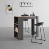 BARBORD DANDY - ek Artisan/svart, Modern, trä/plast (115/50/108cm) - Mömax