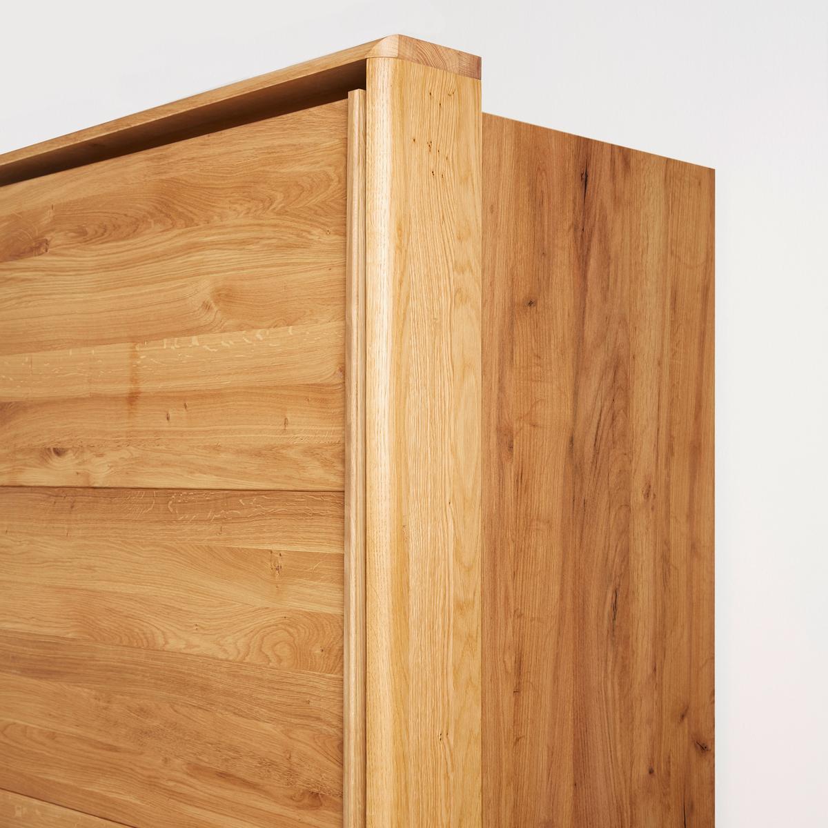 SZAFA PRZESUWNA/PODWIESZ.DRZWI MONTERRAY - kolor dębowy, Konventionell, materiał drewnopochodny/drewno (255/220/60cm) - ecoTree
