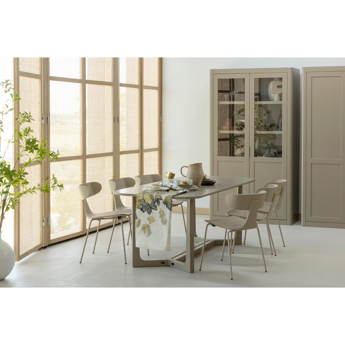 Esstisch Ferion Schlammfarben L: 240cm - Schlammfarben, MODERN, Holz (240/90/76cm) - Livetastic