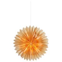 LED-Dekoleuchte Solina Pendant Star 60 Amber max. 6 Watt - Bernsteinfarben, Basics, Papier (16/58/58cm) - Markslöjd
