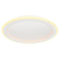 Stropna Led-svetilka Tini, S Sijalko - bela/opal, Trend, kovina/umetna masa (40/5cm) - Globo