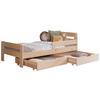 Bett Bennet mit Schubkasten ca. 90x200 cm Kiefer Natur - Naturfarben, MODERN, Holz (90/200cm) - MID.YOU