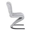 SVIKTSTOL GLORIA - grå/svart, Modern, metall/trä (47,5/85,5/63cm) - Mömax