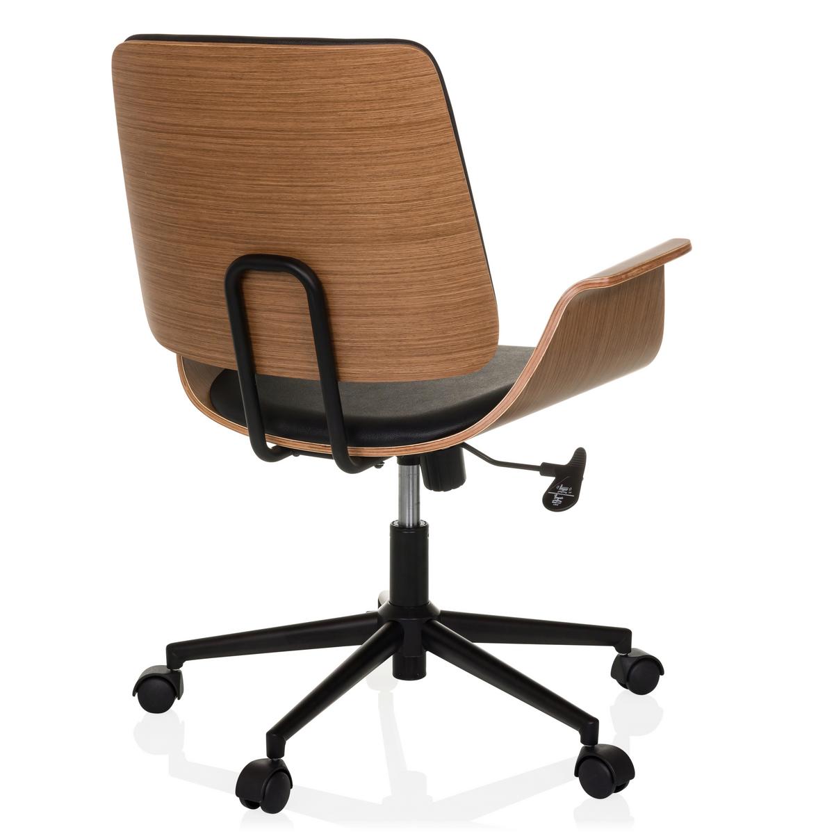 Pisarniški Stol Cenca I, Črna - črna, Moderno, kovina/umetna masa (68/92/63,5cm) - MID.YOU