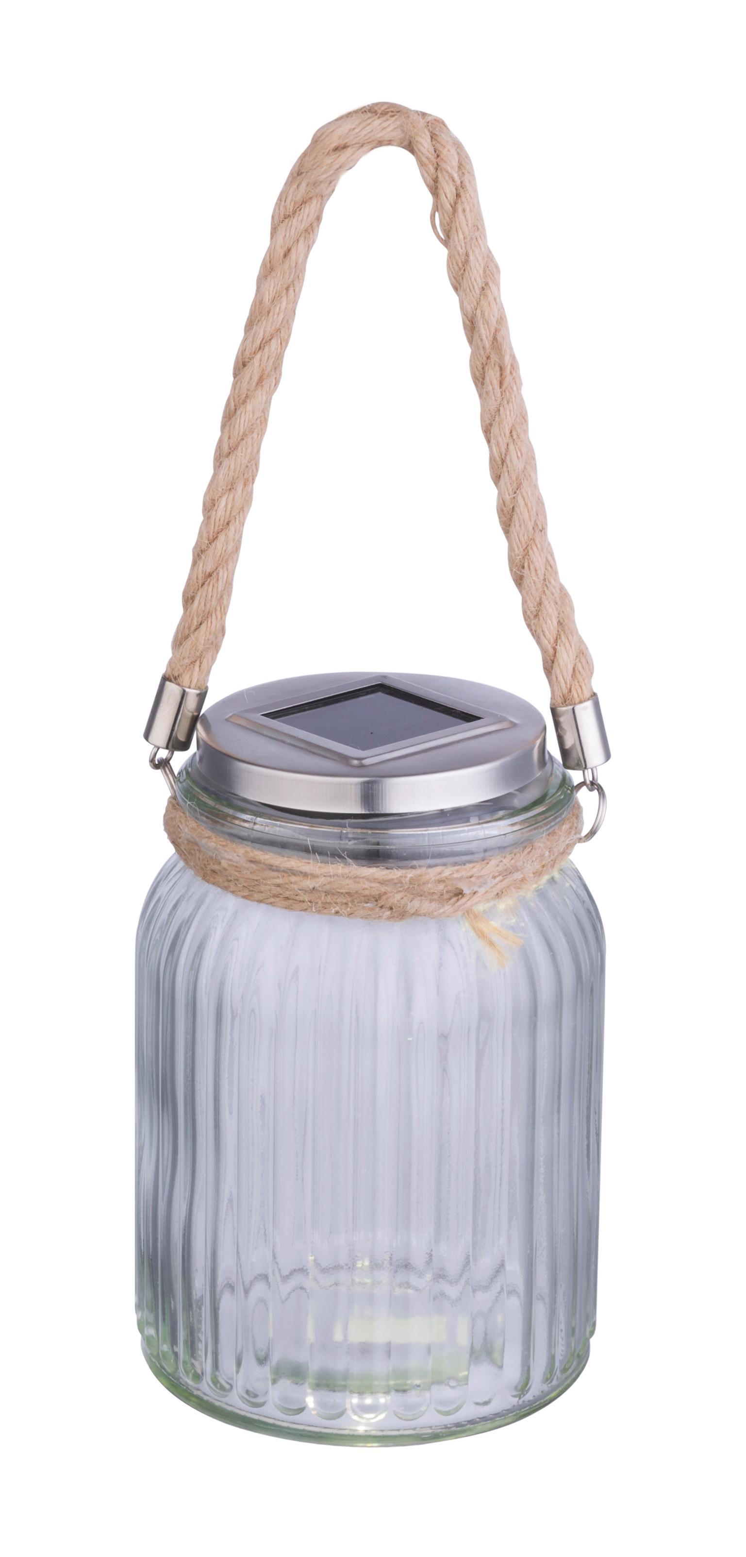 Solarleuchte Tara aus Glas max. 0,06 Watt - LIFESTYLE, Glas (11/30cm) - Mömax modern living