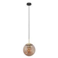 LAMPA WISZĄCA 3498ME BOLLIQUE - kolor mosiężny, Konventionell, metal/szkło (30/180cm)