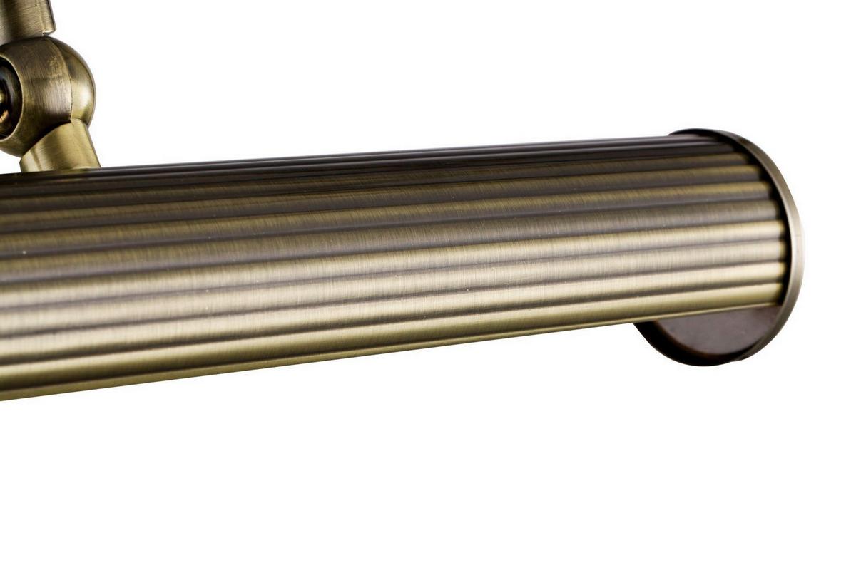 LAMPE DE TABLEAU RENOIR - Bronzefarben, Trend, Metall (13/36/22cm) - MAYTONI