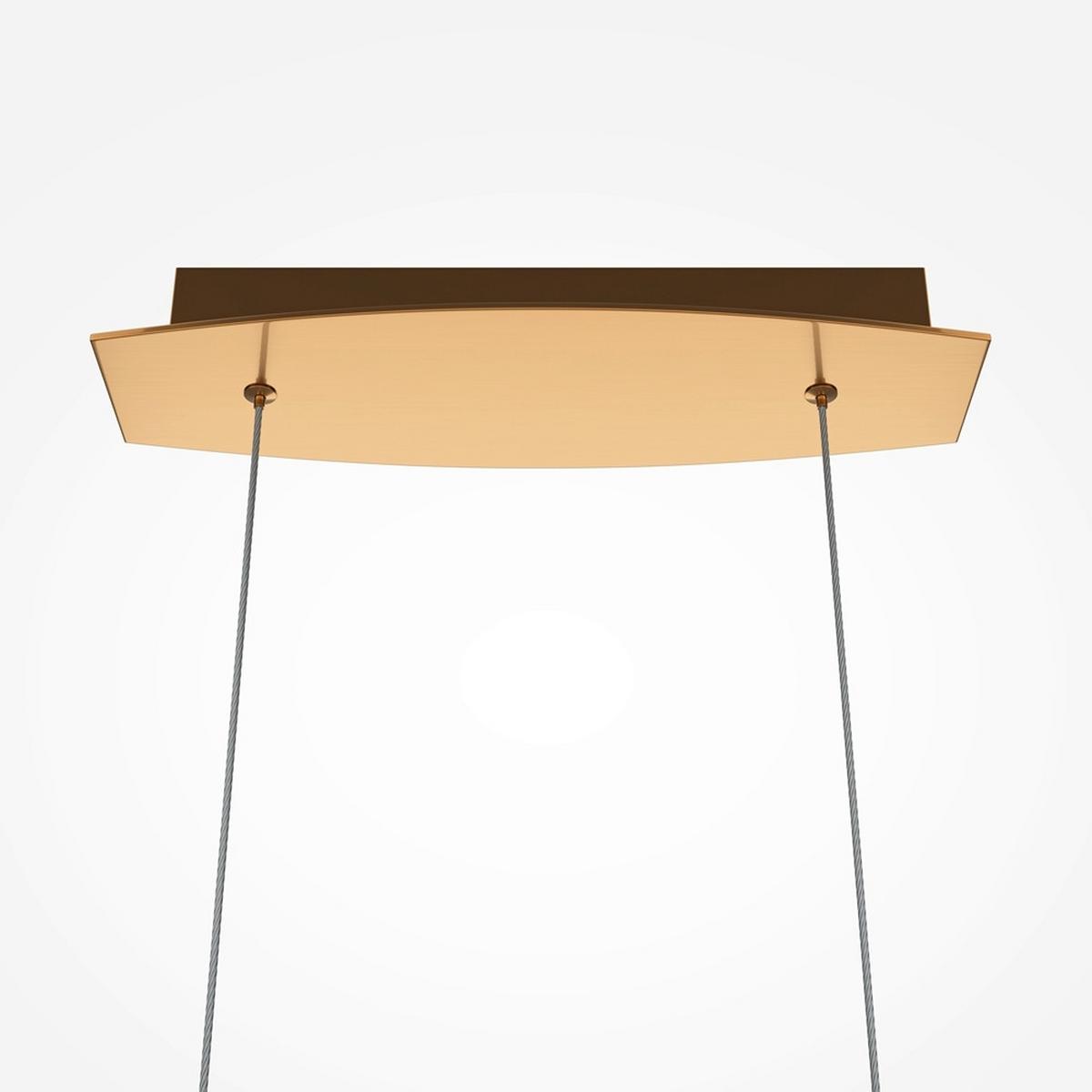 PENDELLEUCHTE BREEZE - Messingfarben, Modern, Metall (103/25/45cm) - MAYTONI