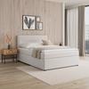 Boxbett Marco ca. 140x200 cm Hellgrau - Hellgrau/Schwarz, MODERN, Holz/Kunststoff (140/200cm) - Bessagi Home