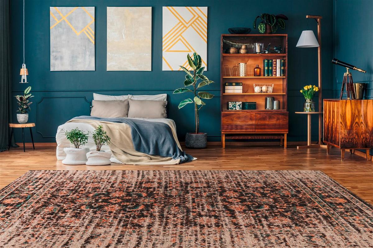 TEPPICH CHARME 225 MULTI / ROT - Rot/Multicolor, Konventionell, Textil (160/230cm) - Kayoom