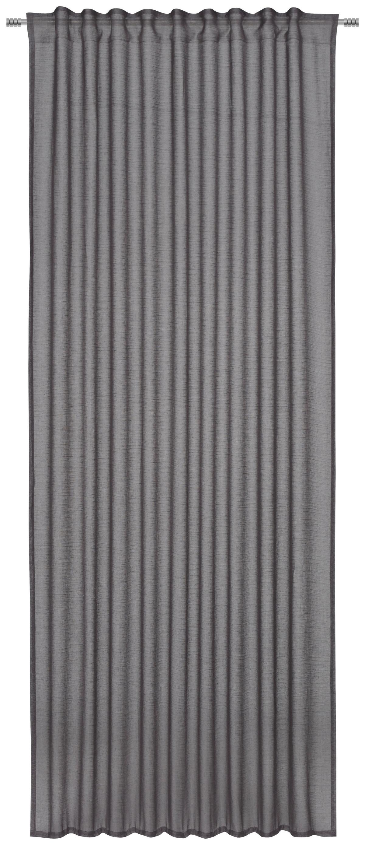 ZASŁONA GOTOWA OSKAR - szary, Basics, tkanina (140/245cm) - Esposa