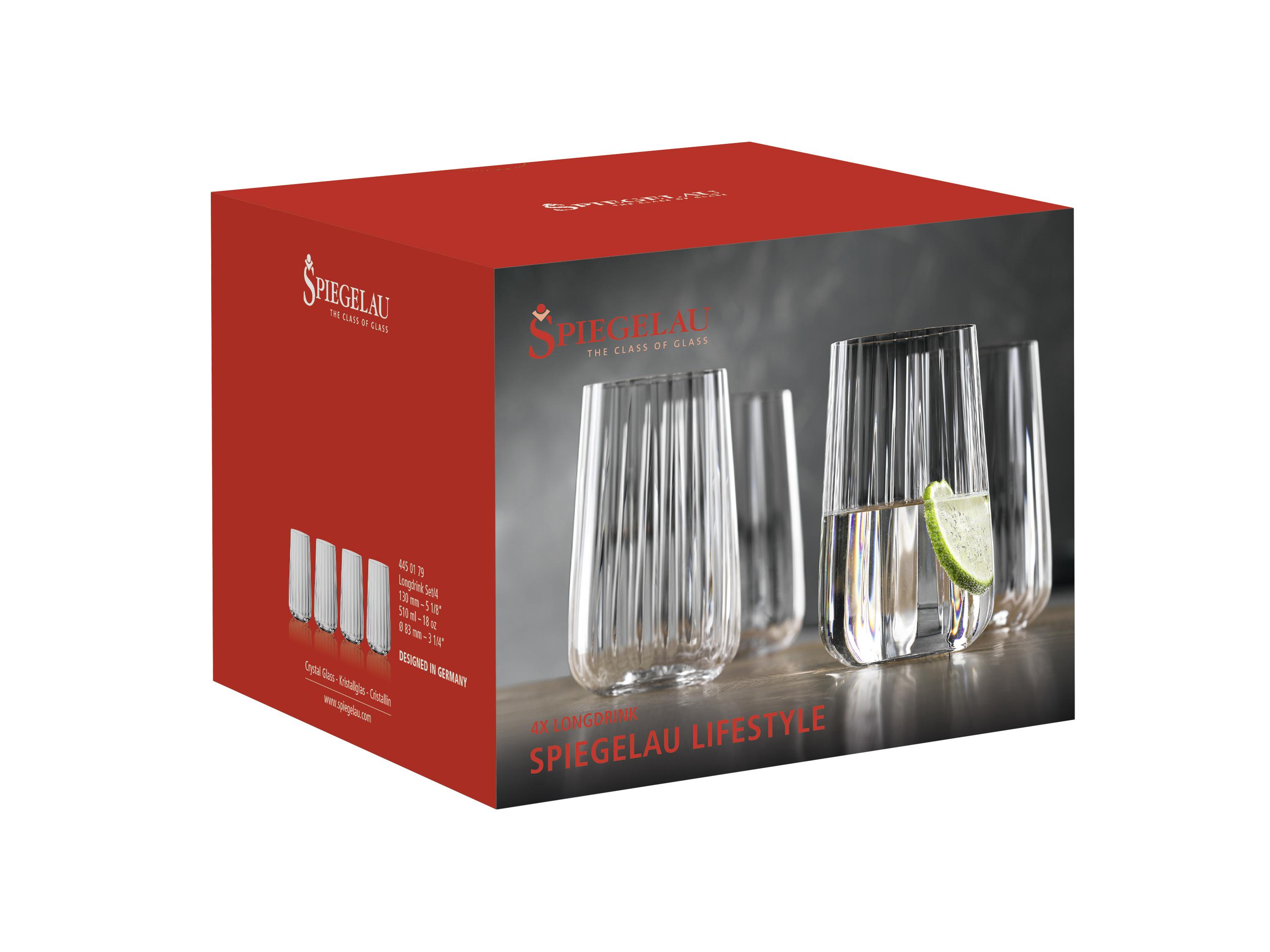 Set Kozarcev Lifestyle - Moderno, steklo (8,3/13/8,3cm) - Spiegelau