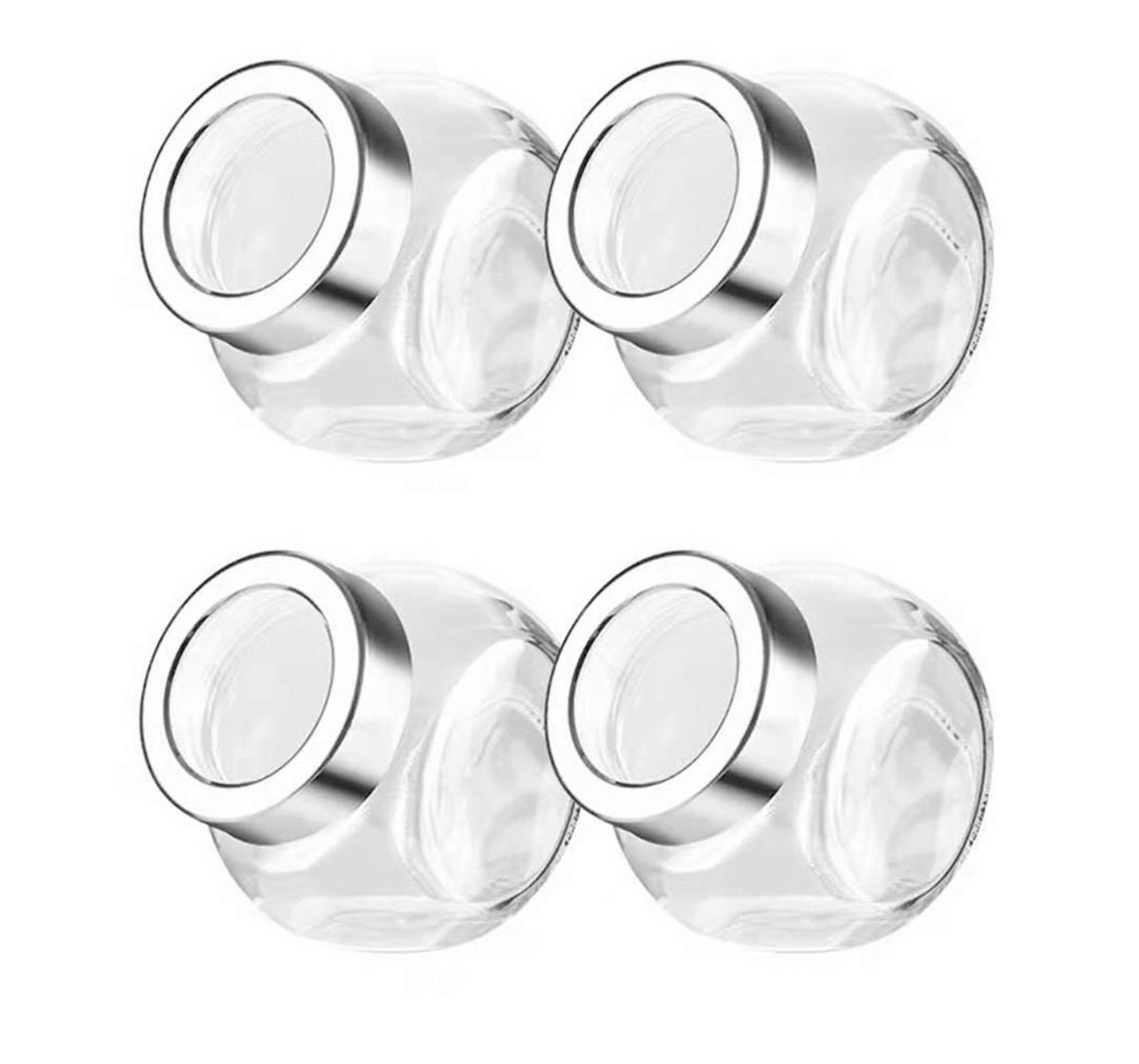 Set Posod Za Začimbe Regina - prozorno, Konvencionalno, kovina/umetna masa - Modern Living