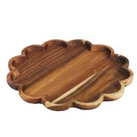 TACA DO SERWOWANIA GM189-25C-014 - kolor naturalny, Basics, drewno (31,5/2cm)