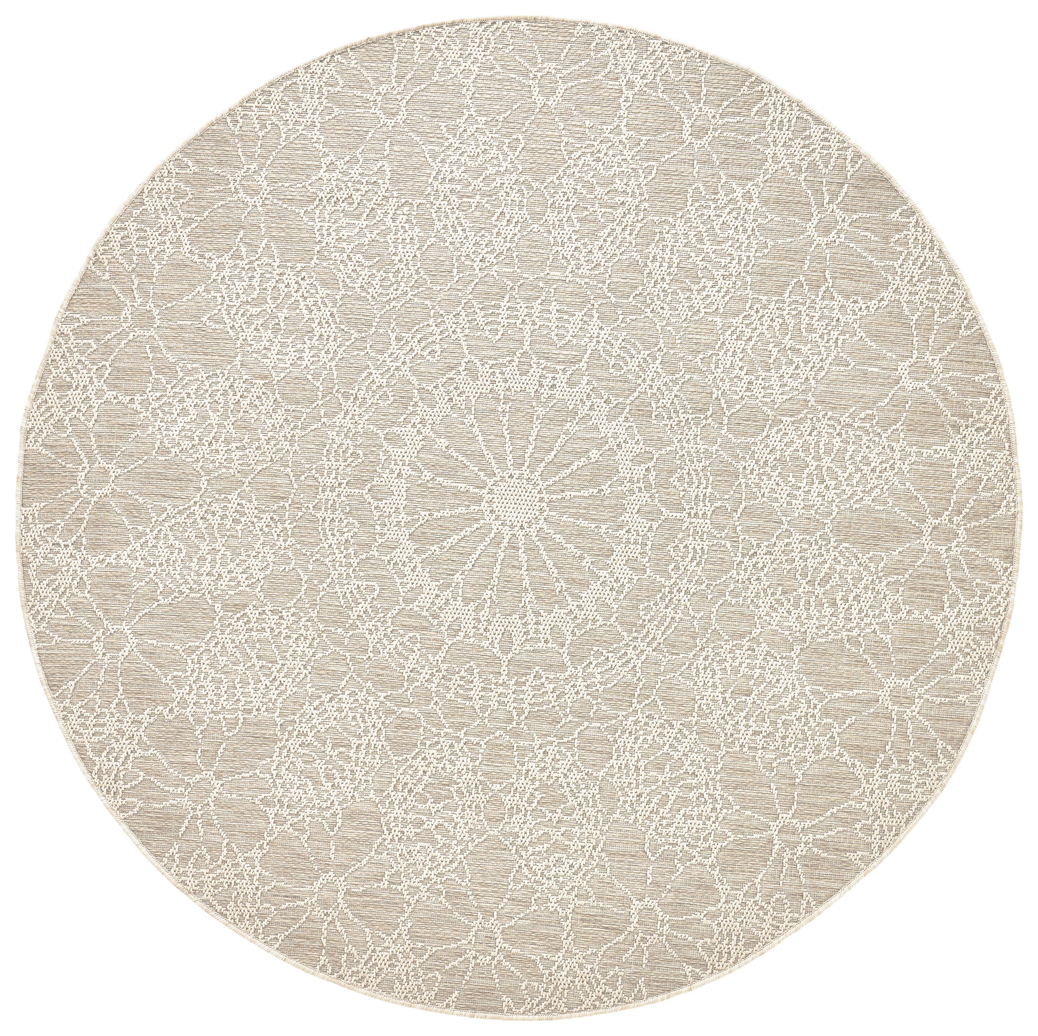 DYWAN ZEWNĘTRZNY PORI - beżowy/kremowy, Design (120cm) - Novel
