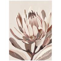 Tablou cu ramă Denise cca. 100x140 cm - bej/culoare natur, Modern, plastic/lemn (100/140cm) - Premium Living