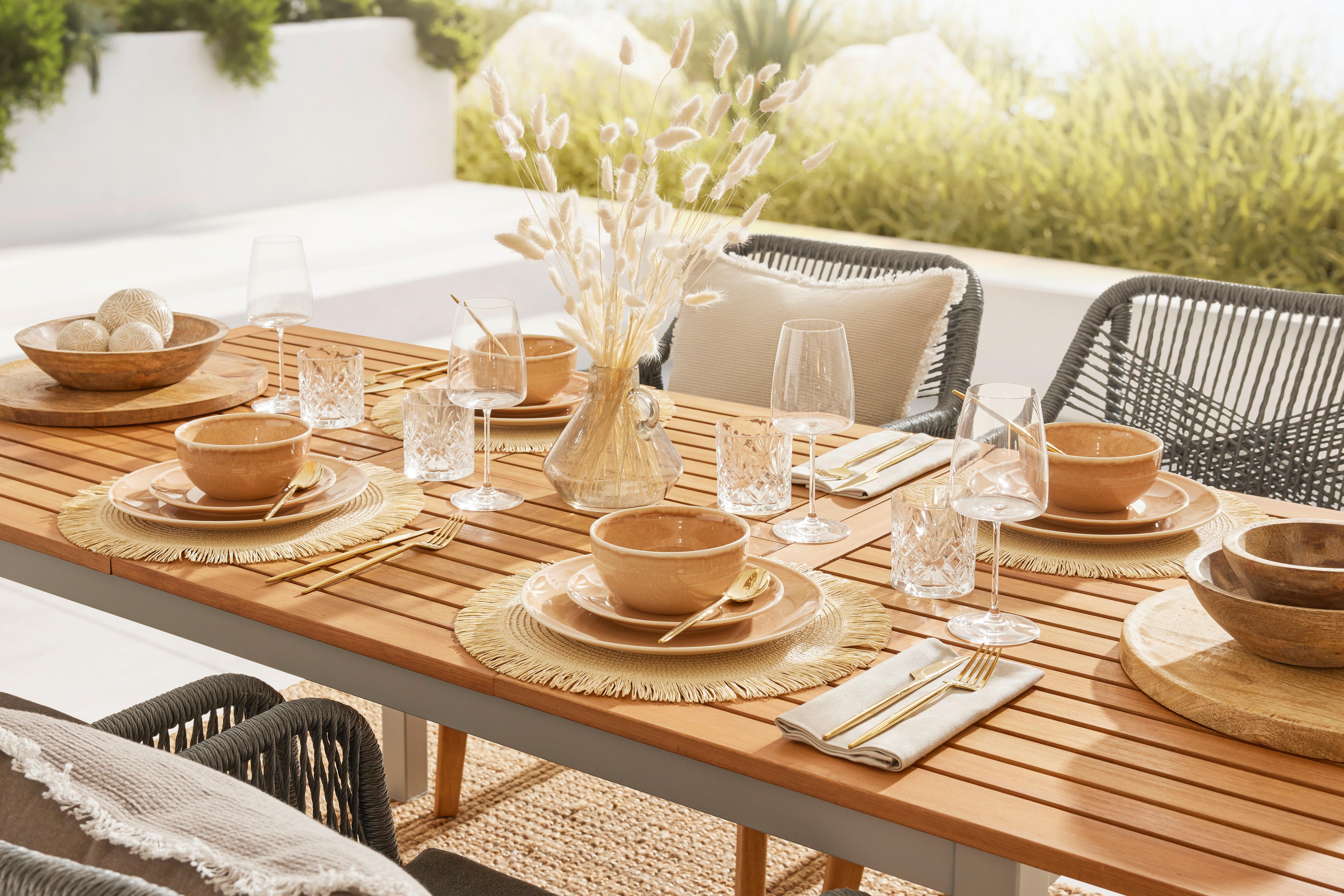 Tischset Steffi in Beige ca. 33x45cm, 2er-Set - Beige, Textil (33/45cm) - Mary's