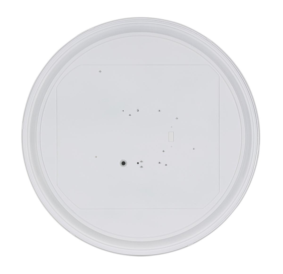 LED-Deckenleuchte Prol Weiß/Cappuccino max. 24 Watt - Champagner/Weiß, MODERN, Kunststoff/Metall (46/5,5cm) - Mömax