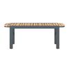 TRÄDGÅRDSBÄNK MARLO - akaciefärgad, Modern, metall/trä (126/47/40cm) - Bessagi Garden