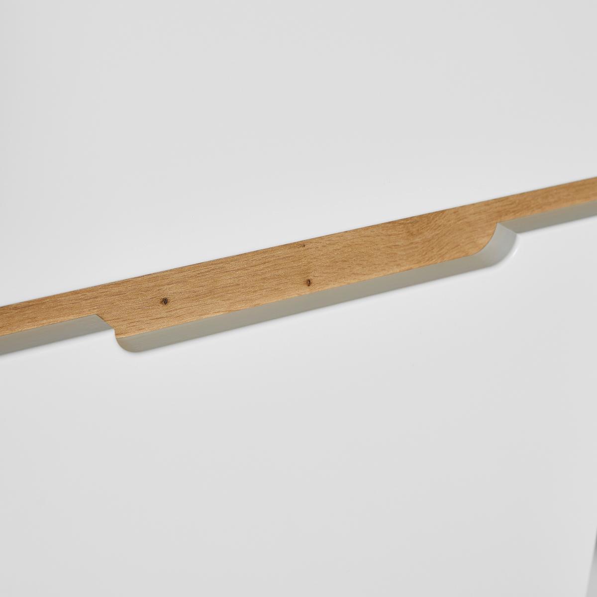 Komód Dallas - Artisan tölgy/fehér, Modern, faalapú anyag (45/122/38cm) - Mömax