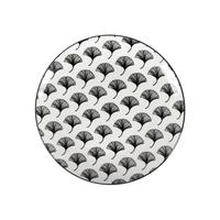 Dessertteller Shiva in Schwarz/Weiß Ø ca.  24,4cm - Weiss/Schwarz, Lifestyle, Keramik (20,4/2,5cm) - Mömax