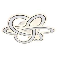 LED Mennyezeti Lámpa 48555-48 - króm/opál, Design, műanyag/fém (50/8cm) - Globo