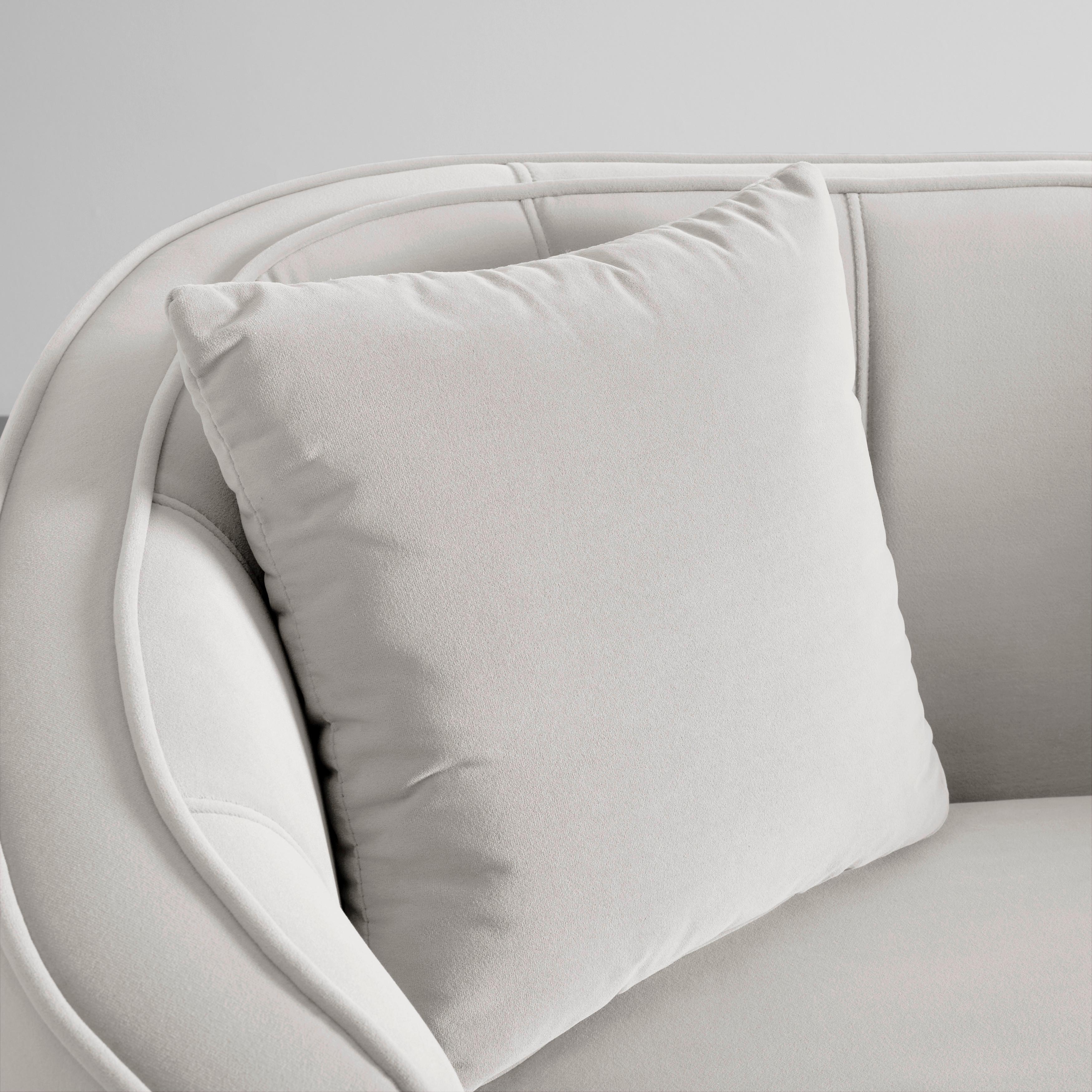 2-SITS SOFFA HOPE - greige/naturfärgad, Modern, trä/textil (141/77/73cm) - Bessagi Home