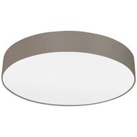 LAMPA SUFITOWA 97612 PASTERI - biały/taupe, Basics, metal/tkanina (57/15cm) - Eglo