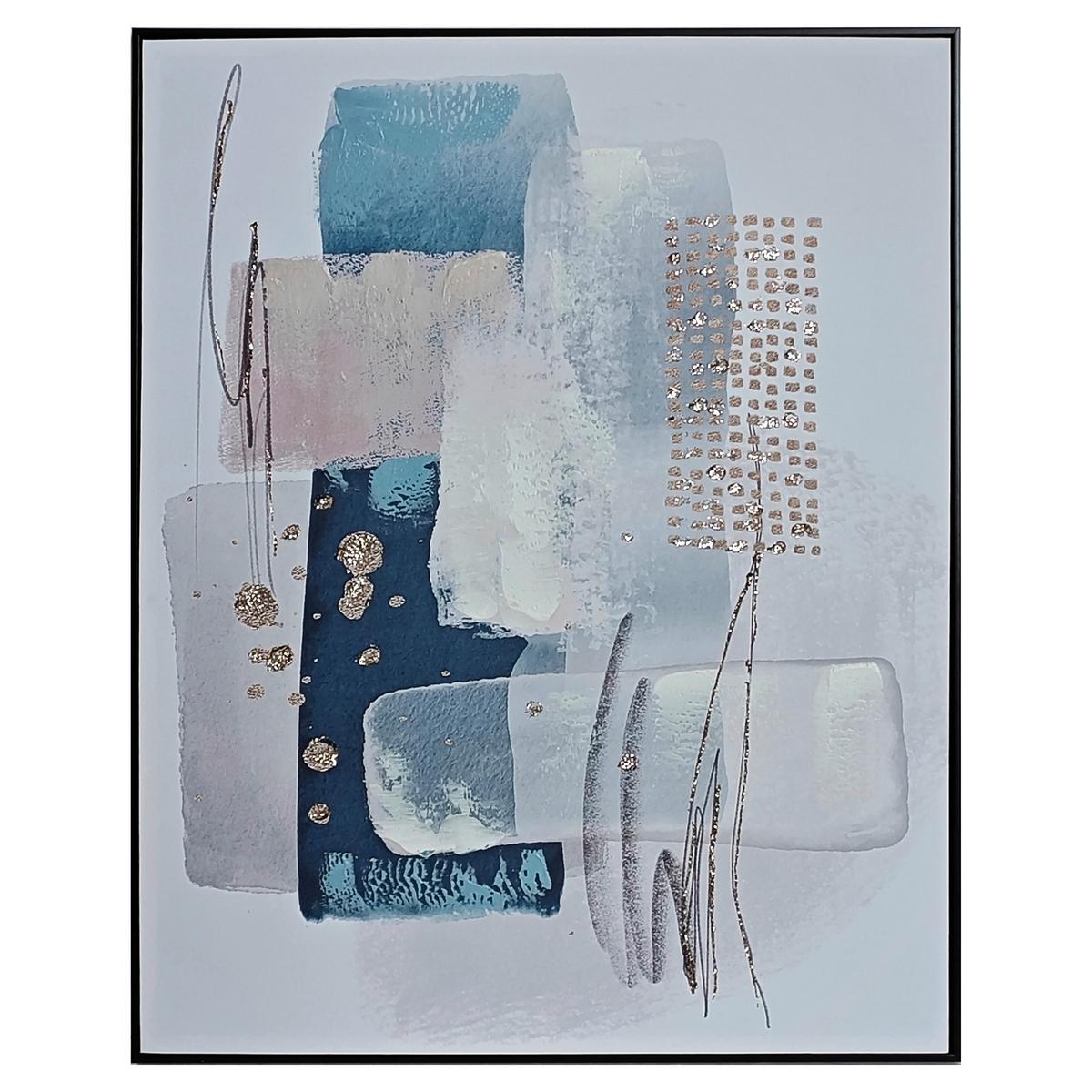 Tablou cu ramă Esai cca. 82x102 cm - multicolor/negru, Modern, plastic/lemn (82/102/4cm) - Mömax