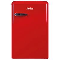 Kühl-Gefrier-Kombination KS15610R - Rot (55/87,5/61,5cm) - Amica